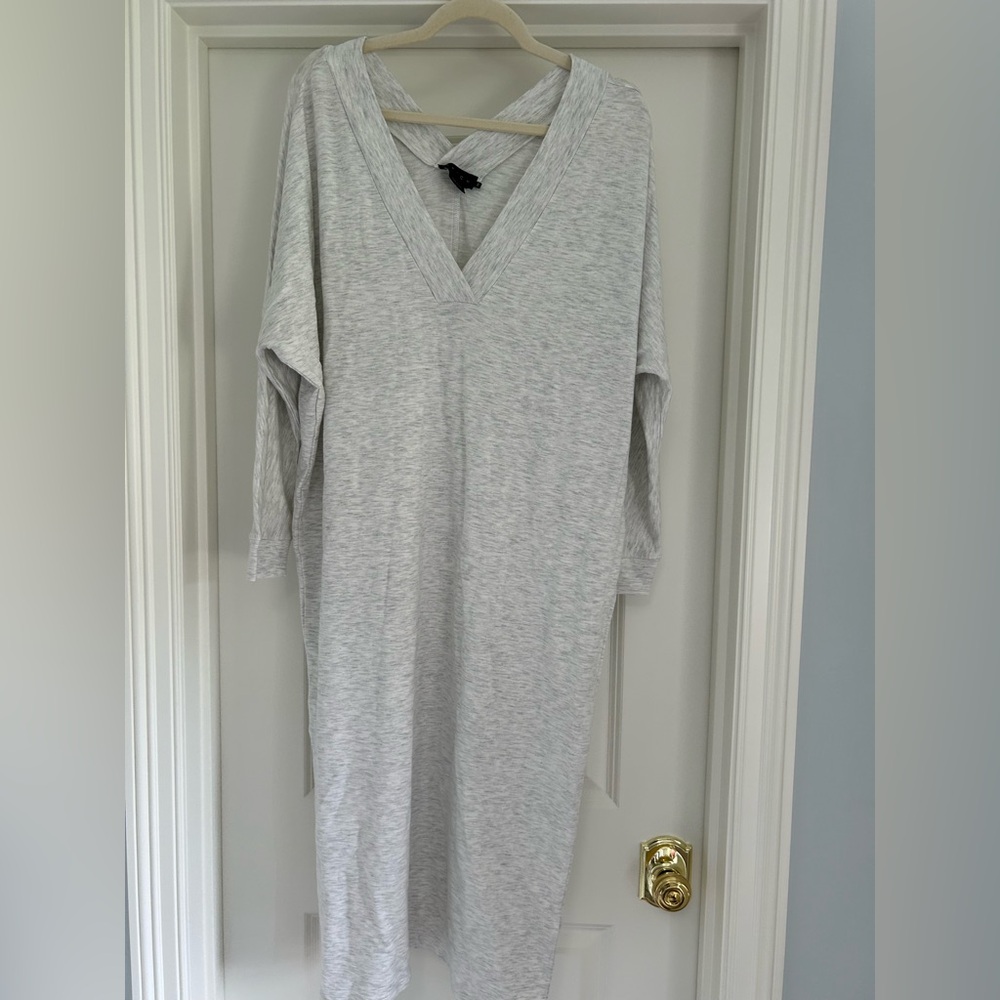Hatch light grey visitor dress - o/s